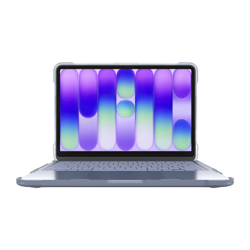 MAXCases Sure Grip Case for Apple MacBook Neo - Textured Grip/Spine Design - Clear - Scratch Resistant, Drop Resistant, Da
