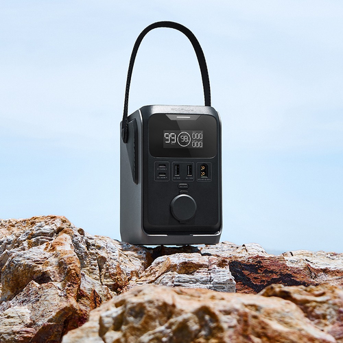EcoFlow TRAIL 300 DC. Battery technology: Lithium Iron Phosphate (LiFePO4), Charging source: Cigar lighter, Solar, USB, Ba