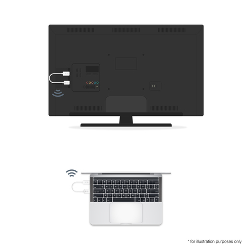 Optoma WHD211 Video-Extender-Transmitter/Receiver - Kabellos - 20 m Reichweite - 1 x USB - 1 x HDMI Ein - 1 x HDMI Aus - 1
