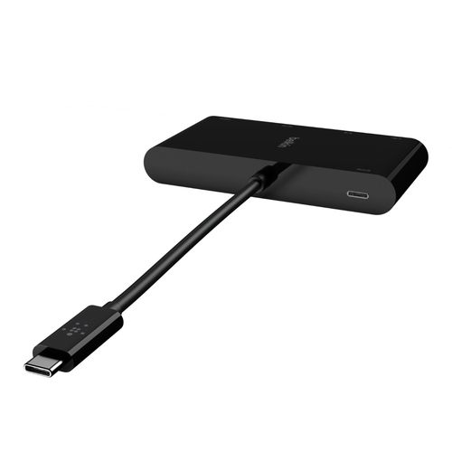 Belkin USB-Typ C Docking Station für Notebook - Ladefunktion - 100 W - 4K - 3840 x 2160 - 1 x USB 3.0 - USB Typ-A - USB Ty