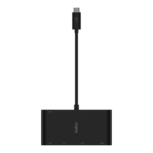 Belkin USB-Typ C Docking Station für Notebook - Ladefunktion - 100 W - 4K - 3840 x 2160 - 1 x USB 3.0 - USB Typ-A - USB Ty