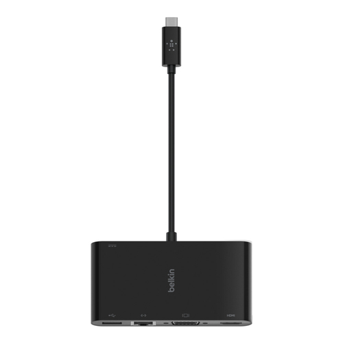Belkin USB-Typ C Docking Station für Notebook - Ladefunktion - 100 W - 4K - 3840 x 2160 - 1 x USB 3.0 - USB Typ-A - USB Ty