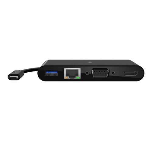 Belkin USB-Typ C Docking Station für Notebook - Ladefunktion - 100 W - 4K - 3840 x 2160 - 1 x USB 3.0 - USB Typ-A - USB Ty