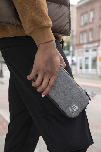 PowerA Slim Case for Nintendo Switch Family - Charcoal. Case type: Hardshell case, Brand compatibility: Nintendo, Product 
