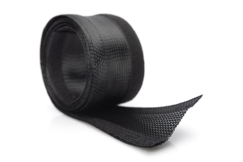 Digitus Kabelschutz - Schwarz - 1 Pack Paket - Kabelrohr - 2 m Länge - Polyester, Plastik