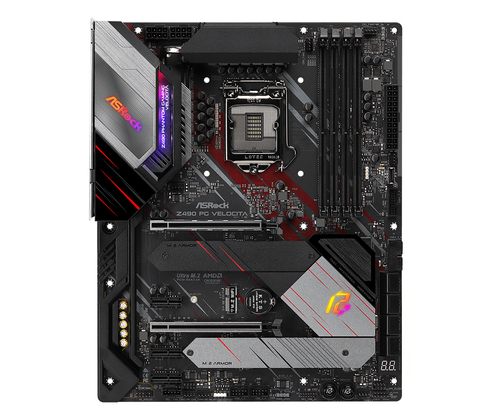 Asrock Z490 PG Velocita. Fabricante do processador: Intel, Processador: Intel® Celeron®, Intel® Core™ i3, Intel® Core™ i5,