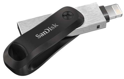SanDisk iXpand. Capacidade: 64 GB, Interface de dispositivo: USB Type-A / Lightning, Versão USB: 3.2 Gen 2 (3.1 Gen 2). Fo