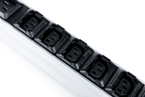 Digitus Basis IT PDU, single-phase 32 A, 24 x C13, 2 x C19, 4 x grounded outlets, 3 m power cord, IEC 60309 32 A plug. PDU