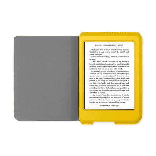 Borsa rigida per il trasporto Kobo Kobo eReader - Lemon - Pelle artificiale Corpo