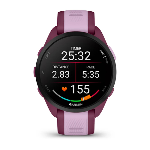 Garmin Forerunner 165 Music. Dimensioni diagonale schermo: 3,05 cm (1.2"), Tecnologia display: AMOLED, Risoluzione del dis