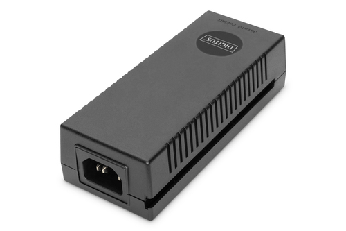 Digitus 10 Gigabit Ethernet PoE+ Injector, 802.3at, 30 W. Ethernet interface type: 10 Gigabit Ethernet, Ethernet LAN data 