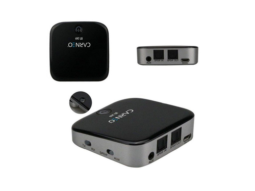Carneo BT-269. Host interface: 3.5 mm + TOSLINK, Bluetooth profiles: APTX, SBC, A2DP, Product colour: Black, Silver. Power