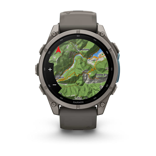 Garmin fēnix 9. Display diagonal: 3.56 cm (1.4"), Display technology: AMOLED, Display resolution: 454 x 454 pixels, Touchs