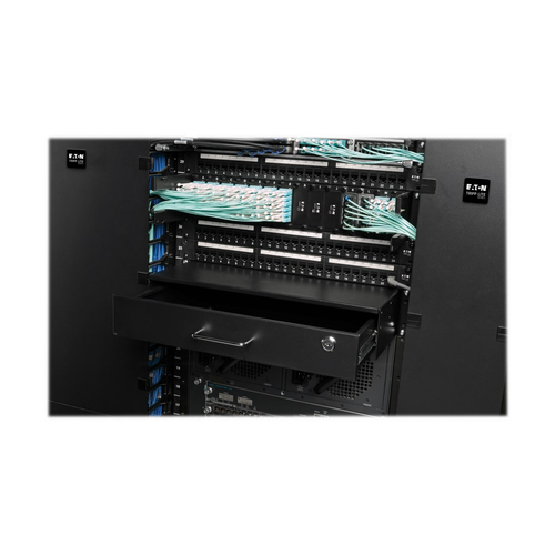 Tripp Lite SRDRAWER2U SmartRack 2U Locking Rack-Mount Storage Drawer. Type: Rack cabinet, Housing material: Steel, Product