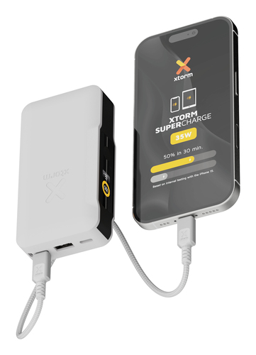 Xtorm XNG100W35. Battery capacity: 10000 mAh, Battery technology: Lithium-Ion (Li-Ion). Fast charging technology: Power De