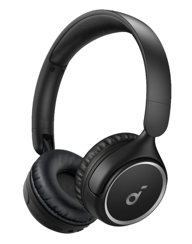 ANKER Wireless On-ear, Over-the-head Stereo Headset - Black - Binaural - Circumaural - Bluetooth