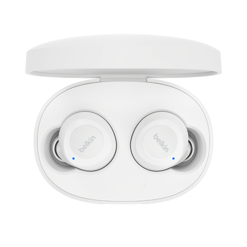 Belkin SoundForm Bolt Kabellos Ohrhörer Mono, Stereo Ohrhörerset - Weiß - Binaural - In-Ear - 1000 cm Reichweite - Bluetooth