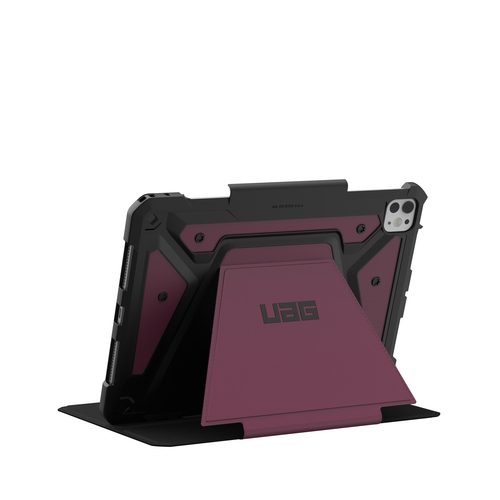 Urban Armor Gear Metropolis SE Robust Tasche (Folie) für 27,9 cm (11 Zoll) Apple iPad Pro 11 (2025) Tablet - Bordeaux - Po