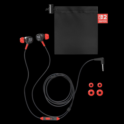 PowerA Wired Earbuds for Nintendo Switch 2. Product type: Headset. Connectivity technology: Wired. Recommended usage: Gami