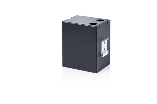 Digitus Fiber optic DIN rail distributor, 6 port, SC SX/LC DX, black. Product colour: Black, Housing material: Aluminium. 