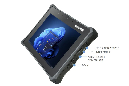 Durabook R8. Display diagonal: 20.3 cm (8"), Display resolution: 1280 x 800 pixels. Internal storage capacity: 128 GB. Pro