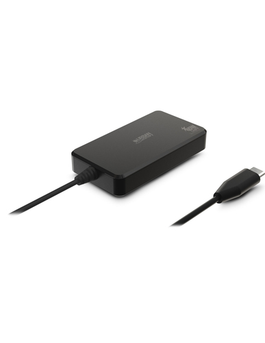 Urban Factory POWEE BLOCK: UNIVERSAL USB-C GAN 65W - CABLE LENGTH 180CM WITH EU & UK POWER CORD. Compatibility: USB-C char