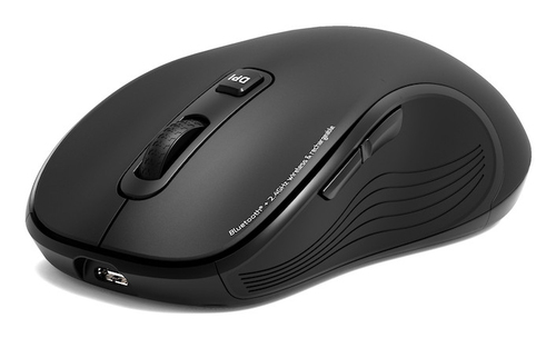 Souris Rechargeable BT + RF 2,4 GHZ - ESSENTIAL PRO