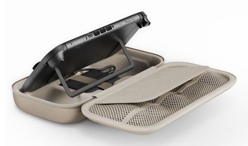 Belkin Ladebehälter Nintendo Tragbare Spielkonsole - Sand - Polyester Außenmaterial - Samt Innenmaterial - Kratzfest, Stoß