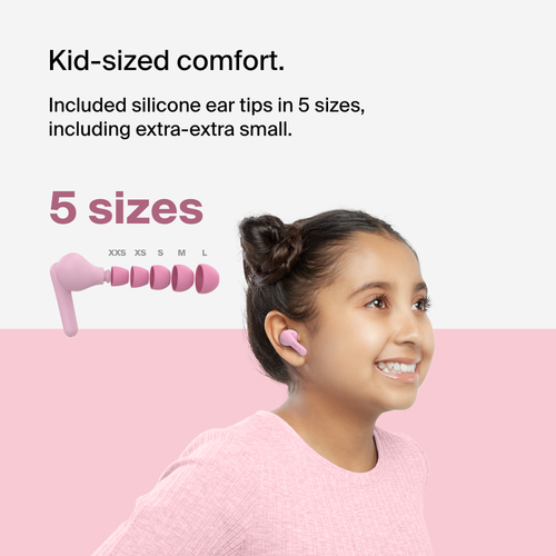 Belkin SoundForm Nano 2 True Wireless Ohrhörer Stereo Ohrhörerset - Rosa - Binaural - In-Ear - 914,4 cm Reichweite - Bluet