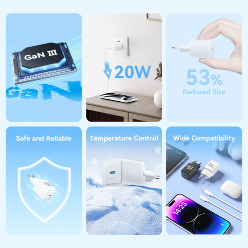 Vention TZ-FEPW0-EU-01. Charger type: Indoor, Power source type: AC, Charger compatibility: Universal. Input voltage: 100 