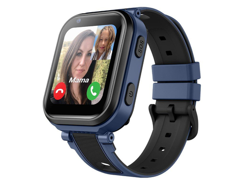 Carneo Smart Watch - 47 mm Case Height - 16 mm Case Thickness - 41 mm Case Width - Children - Blue, Black Body Color - Wir