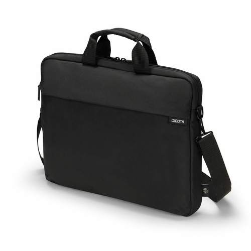 Dicota Slim Case ONE Tasche für 35,6 cm (14 Zoll) bis 40,6 cm (16 Zoll) Notebook - Schwarz - 300D rPET Polyester Körper - 
