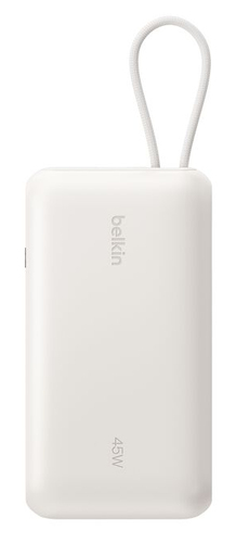 Belkin BoostCharge Stromspeicher - 20000 mAh - 45 W - Integriertes Kabel, Digitale Anzeige