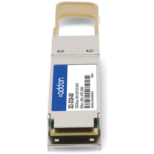 AddOn QSFP28 - 1 x MPO 100GBase-SR4 Network - 1 - TAA Compliant - For Data Networking, Optical Network - Optical Fiber - M