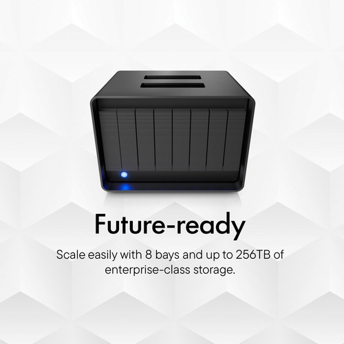 LaCie 8big Pro5 STNC256000400 8 x Total Bays DAS Storage System - 256 TB HDD - 8 x 32TB - 8 x HDD Installed - 256 TB Insta