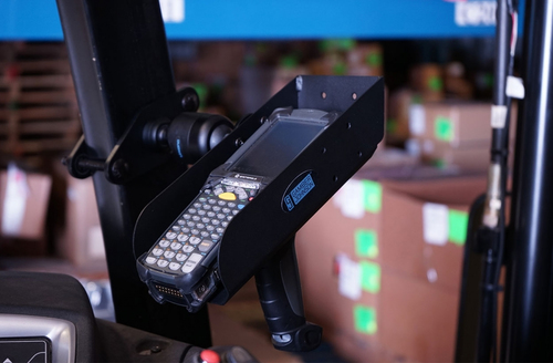 Zirkona Fahrzeughalterung für Strichcodescanner