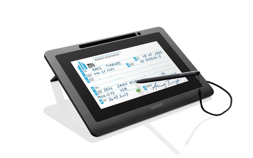 Wacom DTU-1031AX. Anzeigegrösse (Diagonal): 25,6 cm (10.1"), Display type: TFT, Systemeigen Auflösung: 1024 x 600 Pixel. P