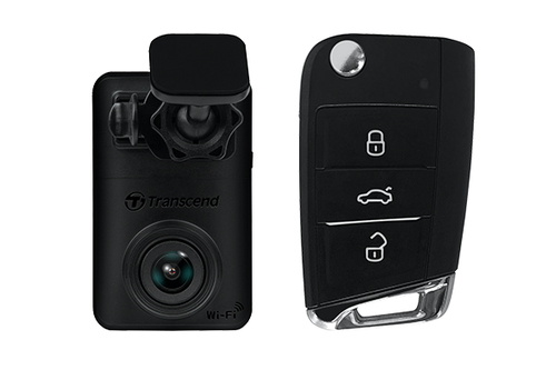 Transcend DrivePro 10 Dashboard Fahrzeugkamera - Kabellos - 2560 x 1440 Video