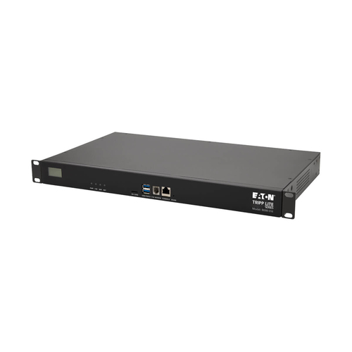 Tripp Lite B098-016 16-Port Console Server, USB Ports (2) - Dual GbE NIC, 16 Gb Flash, SD Card, Desktop/1U Rack, TAA. Auth