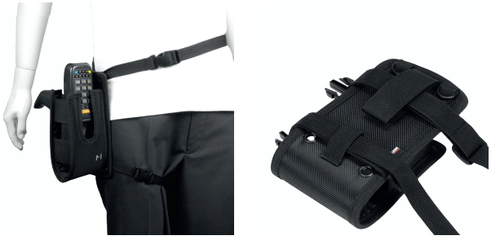 MOBILIS Refuge Tasche (Halfter) Smartphone, Handgerät - Schwarz - 1680D Polyester Körper - Gurtband, Beingurt, Schultergur