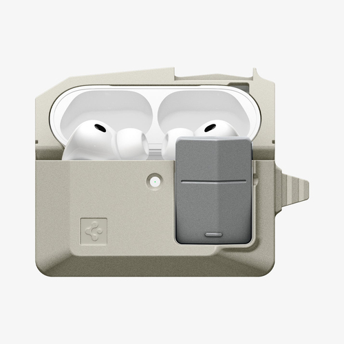 Spigen Classic LS AirPods Pro 3 Case Stone. Product type: Case, Material: Polycarbonate (PC), Product colour: Stone colour