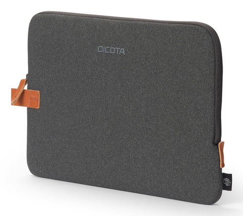 Dicota Skin URBAN Tasche (Sleeve) für 35,6 cm (14 Zoll) Apple Notebook - Anthrazit - Neopren, Polyethylenterephthalat (PET