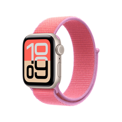 Apple 40mm Bright Guava Sport Loop. Product type: Band, Compatible device type: Smartwatch, Product colour: Red. Quantity 