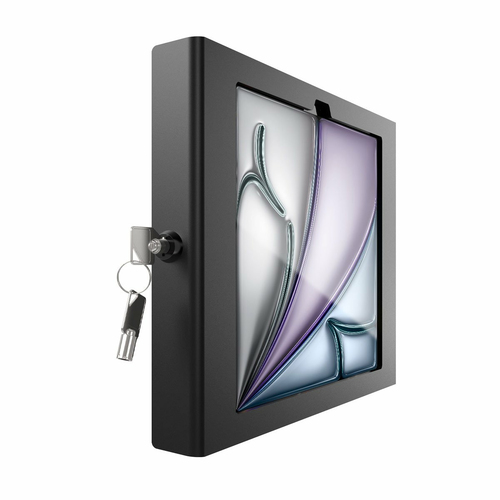 iPad Air M2/M3/M4 11" , Apex Secured Enclosure Wall Mount - Black - iPad Air M2/M3/M4 11" , Apex Secured Enclosure Wall Mount