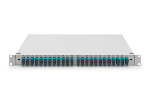 Digitus Fiber Optic Splice Box, Equipped, SC, OS2. Connector type: SC, Product colour: Grey, Housing material: Steel. Quan