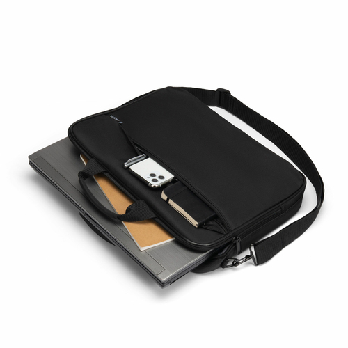 Dicota Top Traveller ONE Tasche für 35,6 cm (14 Zoll) bis 40,6 cm (16 Zoll) Notebook - Schwarz - Polyethylenterephthalat (