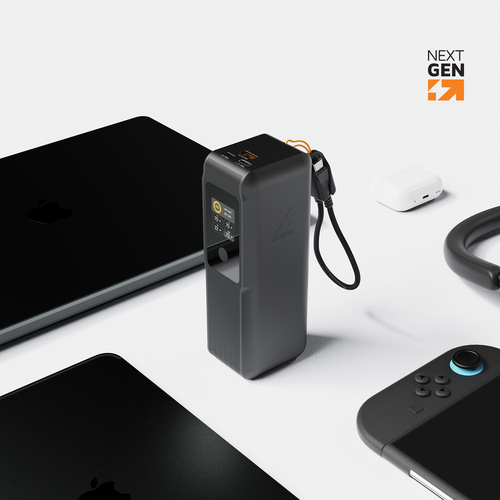 Xtorm XNG271W70. Battery capacity: 27000 mAh, Battery technology: Lithium-Ion (Li-Ion). Fast charging technology: Power De