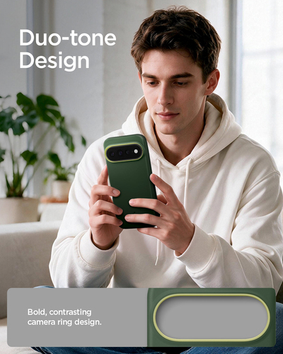 Spigen Nano Pop Case for Google Pixel 11 Pro XL Smartphone - Avo Green - Wireless Charging Compatible