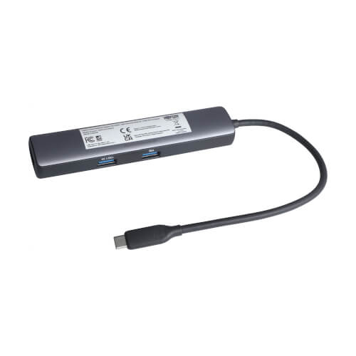 Tripp Lite series U442-DOCK40-6 USB-Typ C Docking Station für Monitor, Notebook, Tastatur, Maus, Smartphone, Tablet, Deskt