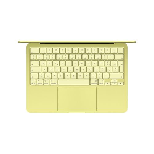 Apple MacBook Neo 13-inch : A18 Pro chip with 6‑core CPU and 5‑core GPU, 8GB, 512GB SSD, Touch ID - Citrus. Product type: 